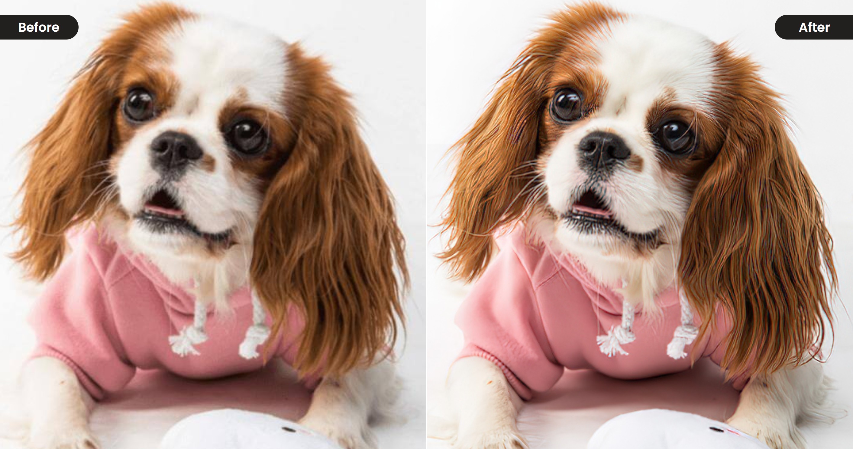 before-after comparison